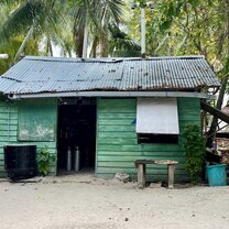 The tank filling shed